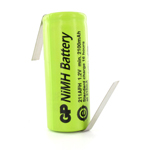 ACCU INDUSTRIEL 4/5AF 1.2V 2110mAh A PATTES