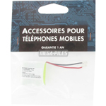 BATTERIE TELEPHONE T104M 2.4V 600mAh 2x1/2LR06 connecteur U
