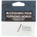 BATTERIE TELEPHONE T1B337 3.6V 400mAh 3x2/3LR03 CONNECTEUR J