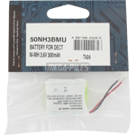 BATTERIE TELEPHONE T404 3.6V 500mAh 3x1/2LR06 connecteur U