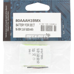 BATTERIE TELEPHONE T424 3.6V 800mAh 3xLR03 connecteur X 8.8.011
