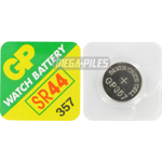 PILE BOUTON ARGENT SR44 357 1.55V 165mAh