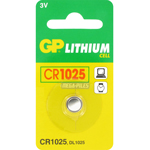 PILE BOUTON LITHIUM CR1025 3V 30mAh