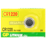 PILE CR1220 LITHIUM 3V 35mAh