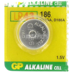 PILE LR43 ALCALINE 186C 1.5V 70mAh