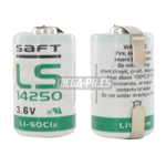 PILE LS14250CNR LITHIUM 3.6V 1200mAh 1/2LR06 � pattes � souder