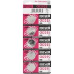 PILES CR2025 LITHIUM 3V 170 mAh x5