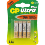 PILES LR03 ULTRA PLUS ALCALINES AAA 1.50V x4 8.1.009