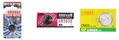 piles cr 2032