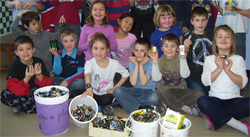 L'apprentissage du recyclage à l'école