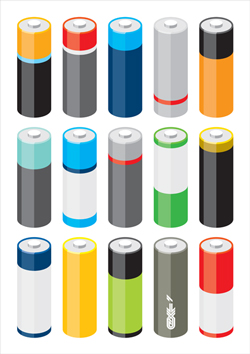 Des piles à la pointe de la mode