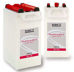 Les batteries Sunica de Saft