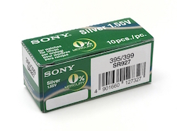 Sony bannit définitivement le mercure de ses piles à oxyde d'argent