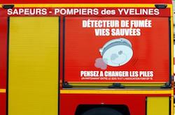 Détecteurs de fumée : les pompiers des Yvelines se mobilisent