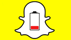 Snapchat : meilleur ennemi de votre batterie