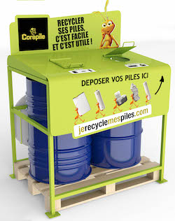 C'est la semaine européenne du recyclage des piles !