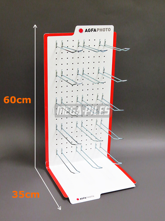Présentoir pour comptoir (avec 15 éléments) AGFA