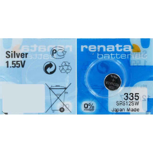 Lot De 3 Piles Renata 321SR616SW - 1.55V Sans Mercure - Pour Montres - Oxyde D'argent