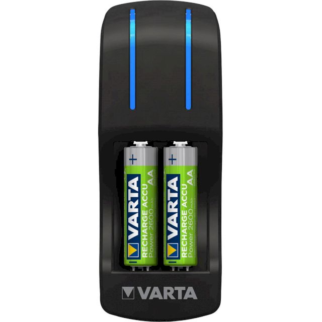 Piles Rechargeables Lithium AA & AAA - 3700 MWh - Chargeur Rapide Type-C - 2500 Cycles - Tension Stable 1.5V