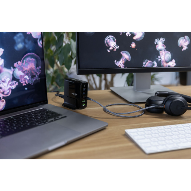 Chargeur Hub DC5140PD 3xUSB-C/2xUSB-A 140W Ansmann