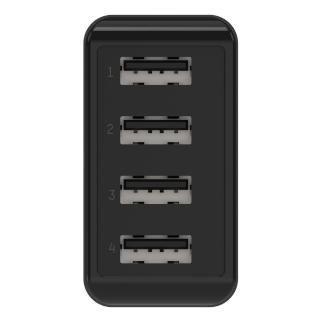Chargeur HC430 4xUSB-A 30W Noir Ansmann
