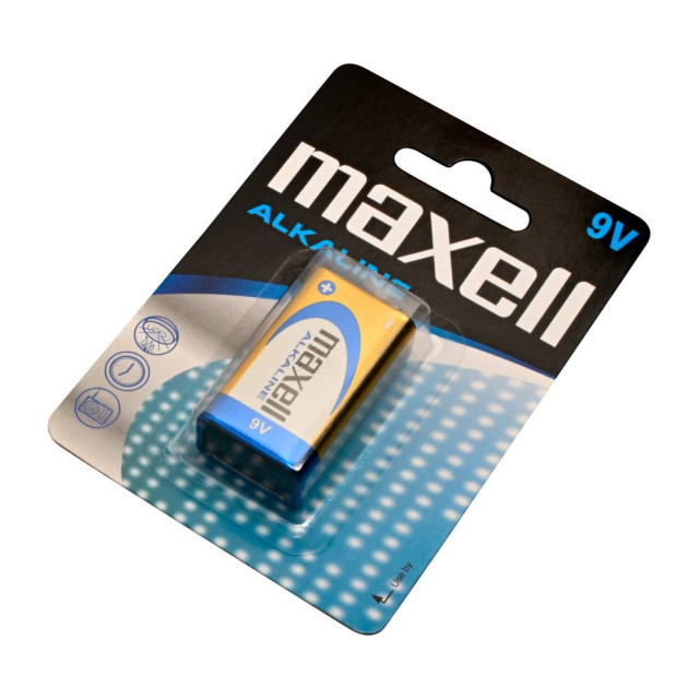 Pile 9V 6LR61 Alcaline Maxell