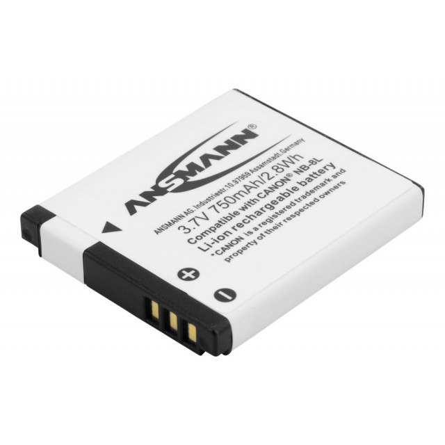 Batterie compatible Canon NB 8L ANSMANN