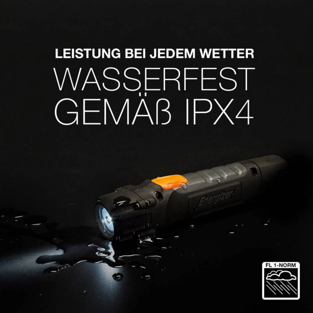 Lampe de poche HardCase 2AA Professional LED 300lm 340g ENERGIZER