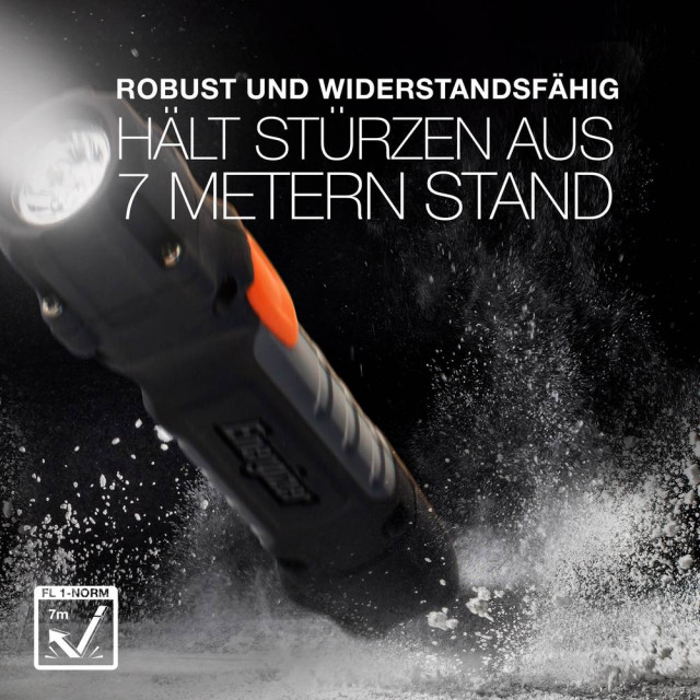 Lampe de poche HardCase 2AA Professional LED 300lm 340g ENERGIZER