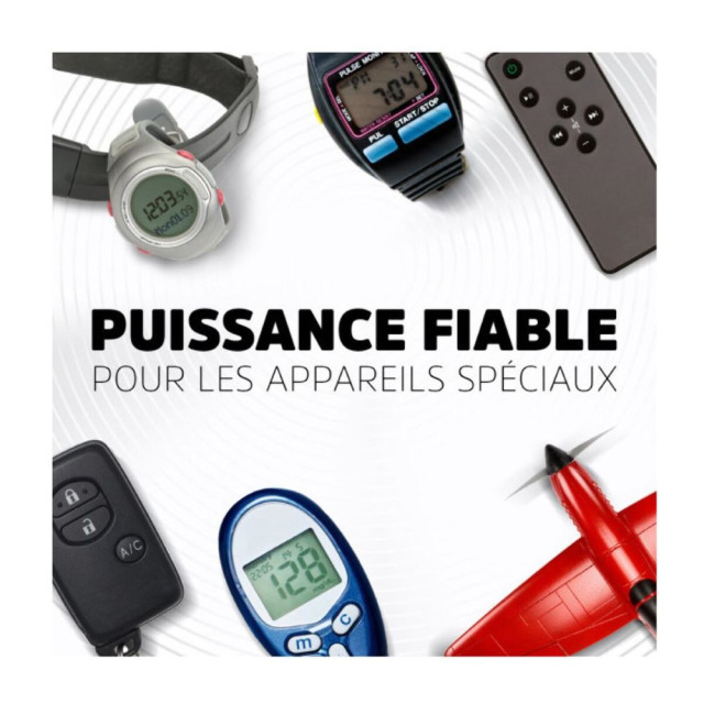 2 Piles Bouton CR2016 Ultimate Lithium 3V 90mAh Energizer