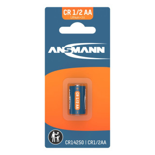 Pile CR1/2AA CR14250 Lithium 3V Ansmann