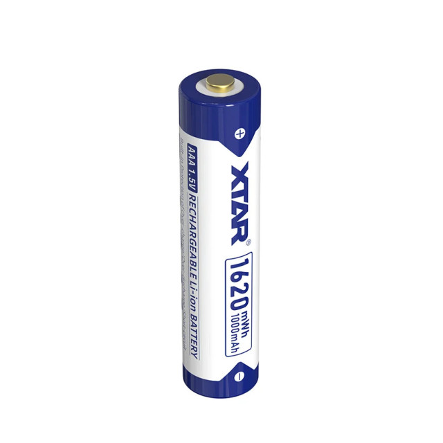 4 Batteries Li-Ion AAA LR03 1.5V 1000 mAh XTAR