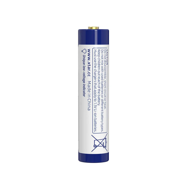 4 Batteries Li-Ion AAA LR03 1.5V 1000 mAh XTAR