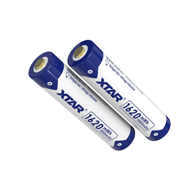 4 Batteries Li-Ion AAA LR03 1.5V 1000 mAh XTAR