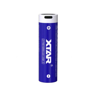 Batterie Li-Ion USB-C 21700 3.6V 5000 mAh XTAR