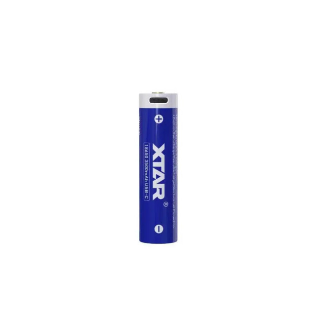 Batterie Li-Ion USB-C 18650 3.6V 3500 mAh XTAR