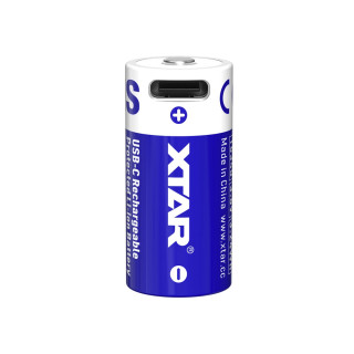 Batterie Li-Ion USB-C 16340 3.6V 900 mAh XTAR