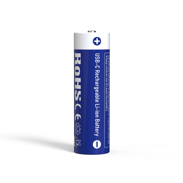 4 Batteries Li-Ion USB-C AA LR Rechargeable 1.5V 2000 mAh XTAR