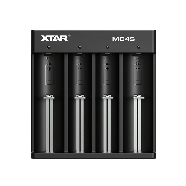 Chargeur de Batteries 18650 MC4S 4 Slots XTAR