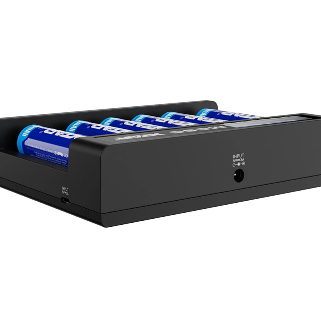 Chargeur de Batteries MC6C avec Écran LCD 6 Slots XTAR