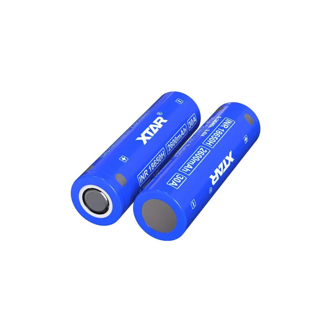 Batterie Li-Ion INR 18650H 3.6V 2600 mAh XTAR