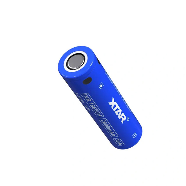 Batterie Li-Ion INR 18650H 3.6V 2600 mAh XTAR