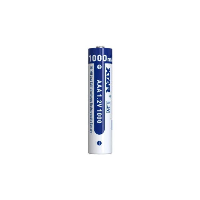 4 Piles AAA Ni-MH Rechargeable 1.2V 1000 mAh XTAR