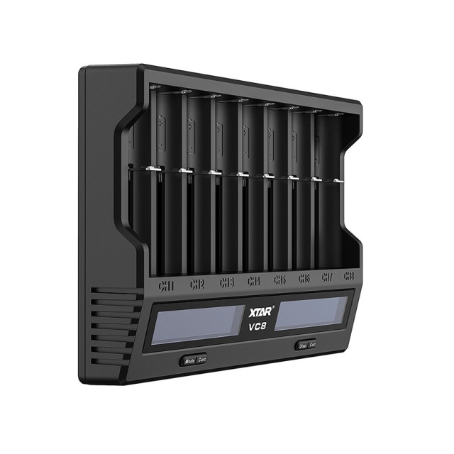 Chargeur de Batteries USB-C VC8 8 Slot XTAR