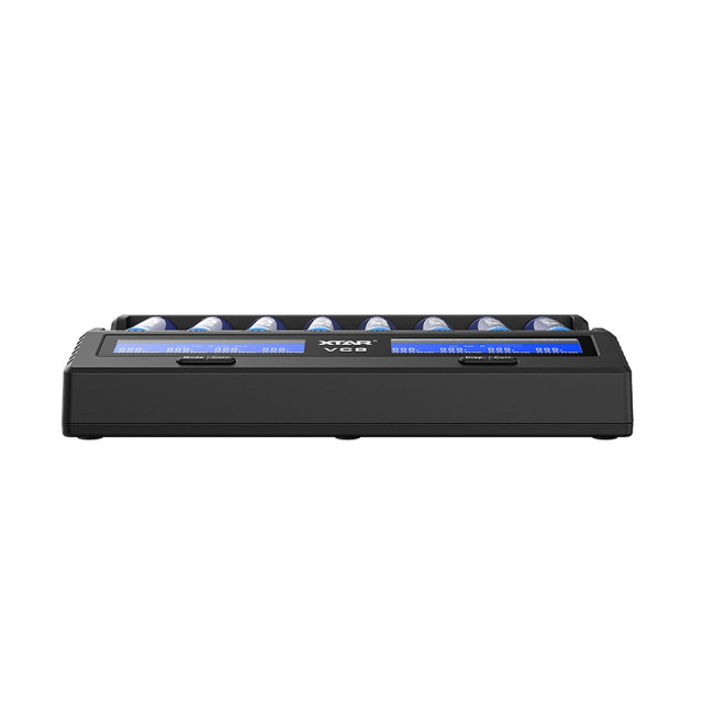 Chargeur de Batteries USB-C VC8 8 Slot XTAR