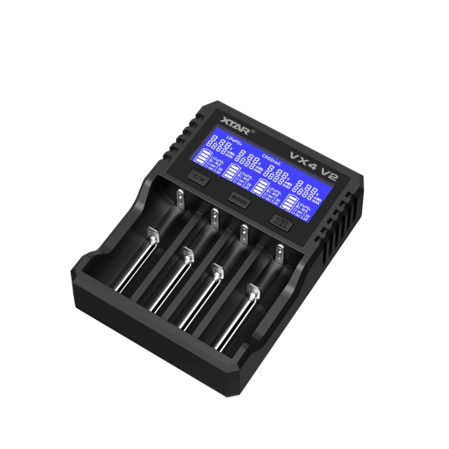 Chargeur et Testeur de Batteries VX4 V2 XTAR
