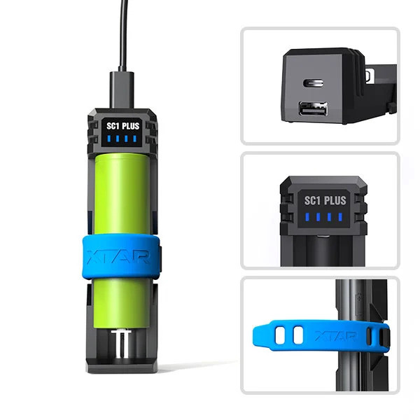 Chargeur avec Batterie Externe 10W SC1 Plus XTAR