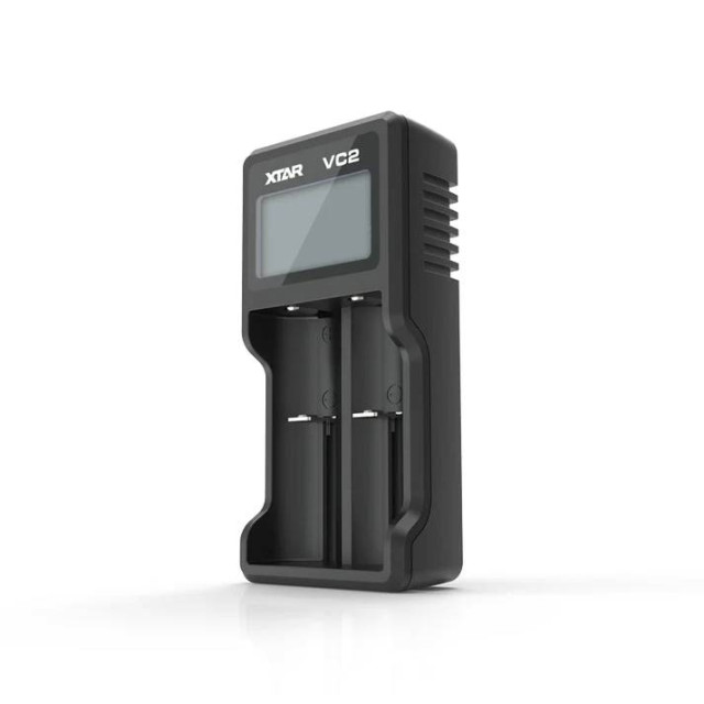 Chargeur de Batteries Li-Ion avec Écran LCD VC2 XTAR