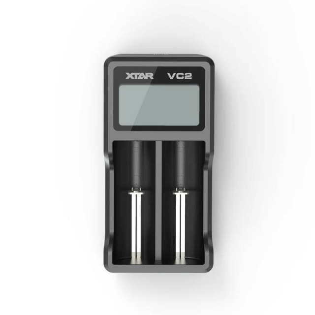 Chargeur de Batteries Li-Ion avec Écran LCD VC2 XTAR