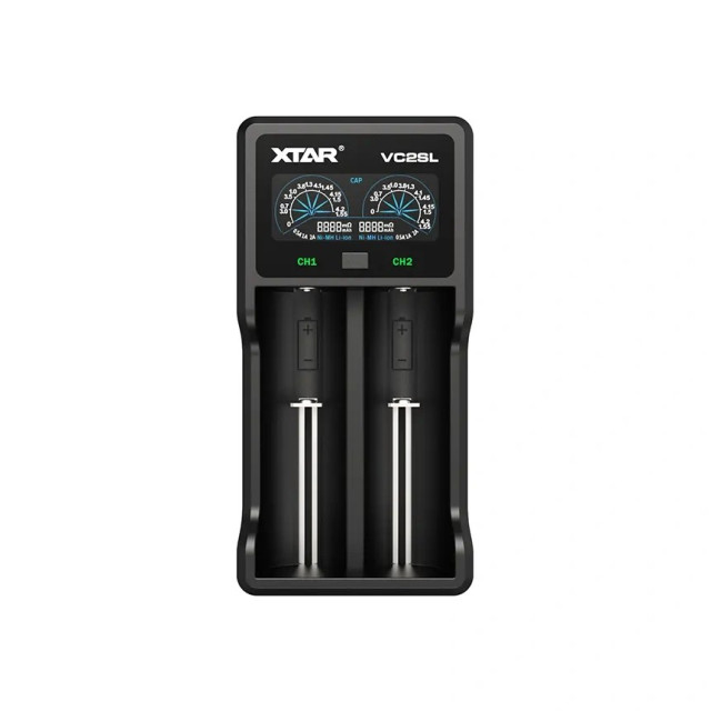 Chargeur de Batteries Li-Ion et NiMH USB-C VC2SL XTAR